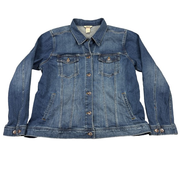 Duluth Trading Co Jackets & Blazers - Duluth Trading Co Indigo Blue Denim Jacket